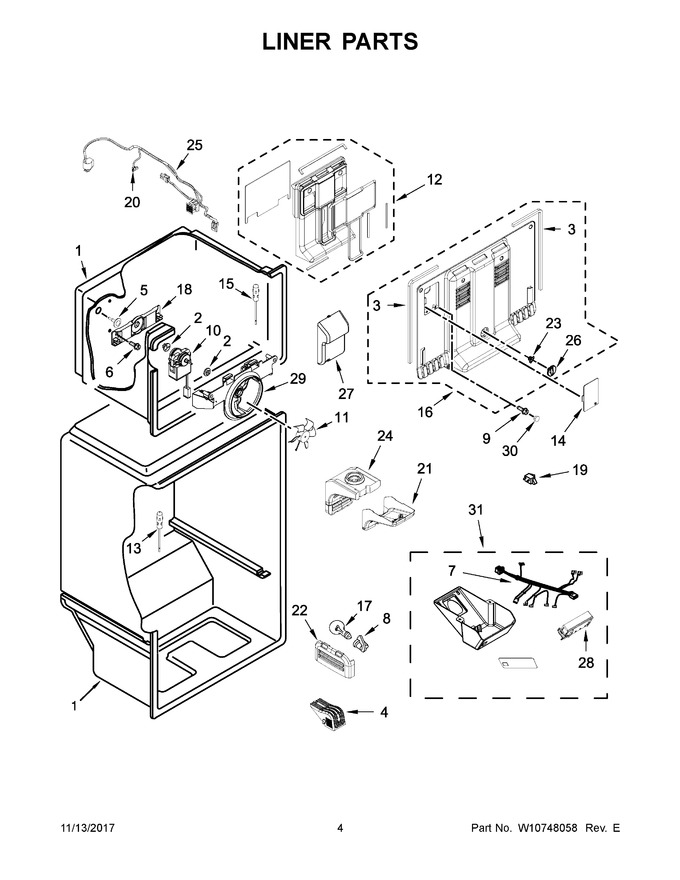 Diagram for WRT138FZDM00