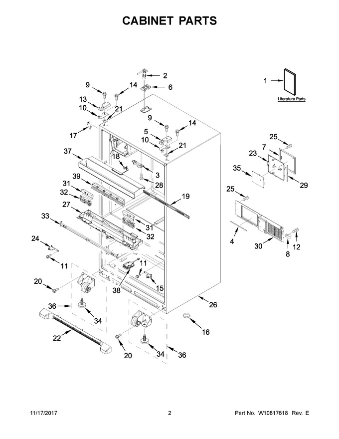 Diagram for WRX735SDBH02