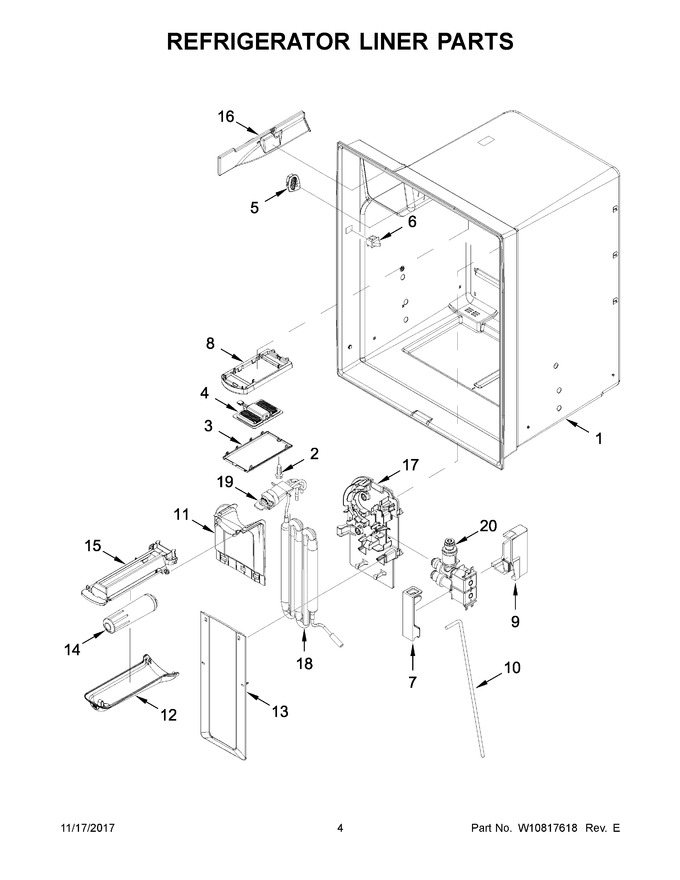 Diagram for WRX735SDBE02