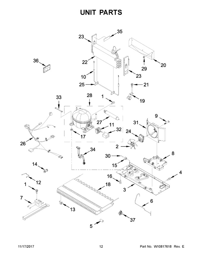 Diagram for WRX735SDBH02