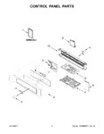Diagram for 02 - Control Panel Parts