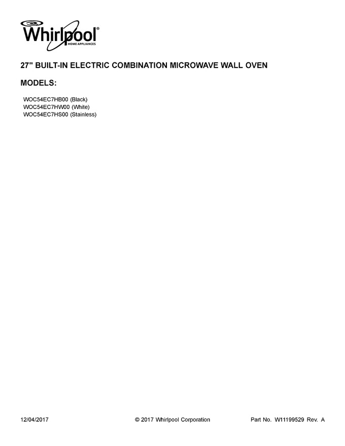 Diagram for WOC54EC7HS00