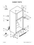 Diagram for 02 - Cabinet Parts
