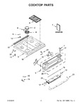 Diagram for 02 - Cooktop Parts