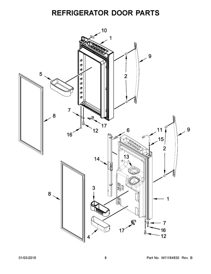 Diagram for WRF555SDFZ05