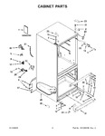 Diagram for 02 - Cabinet Parts