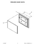 Diagram for 05 - Freezer Door Parts