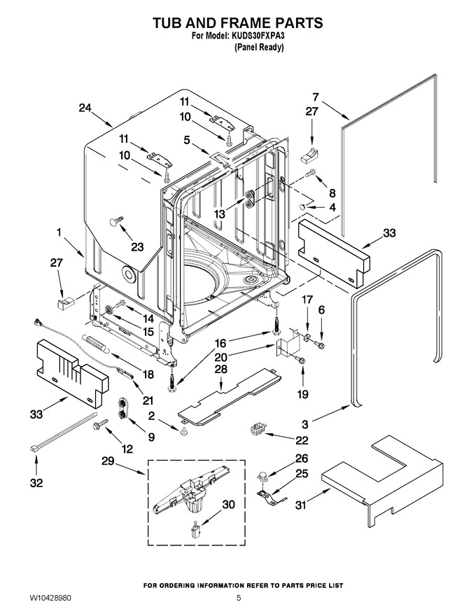 Diagram for KUDS30FXPA3
