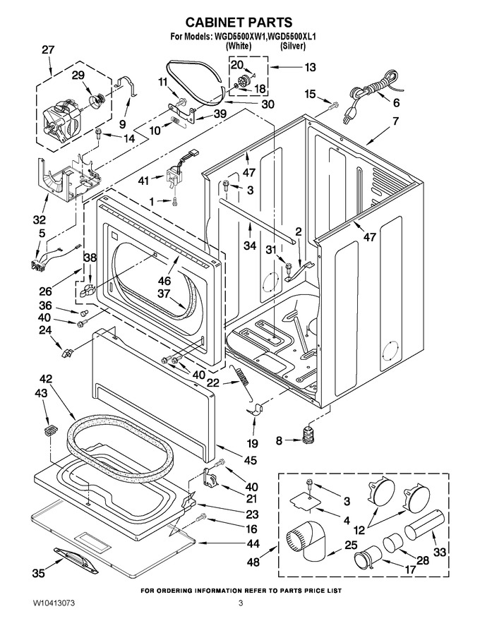 Diagram for WGD5500XL1