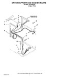 Diagram for 05 - Dryer Support And Washer Parts