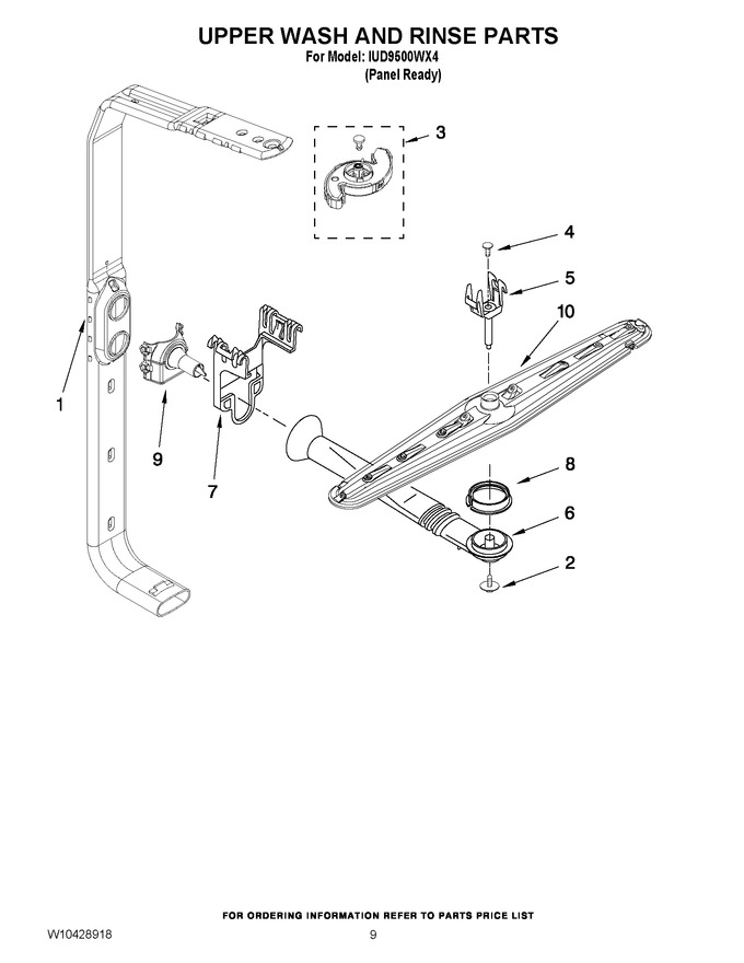 Diagram for IUD9500WX4