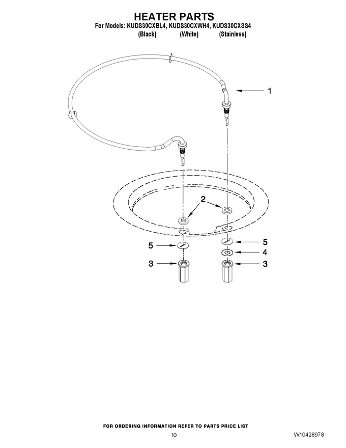 Diagram for KUDS30CXWH4