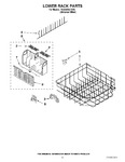 Diagram for 10 - Lower Rack Parts