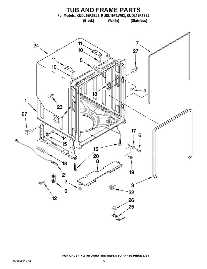 Diagram for KUDL15FXSS3