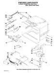 Diagram for 02 - Freezer Liner Parts
