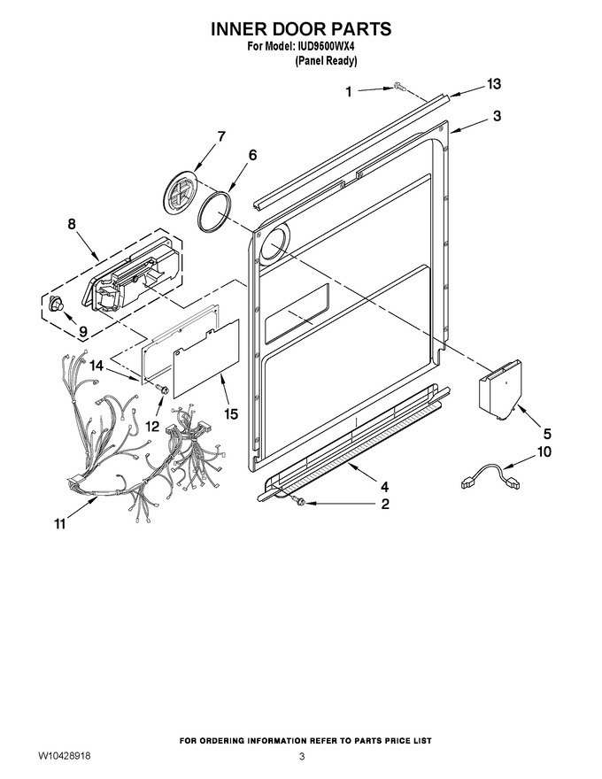 Diagram for IUD9500WX4