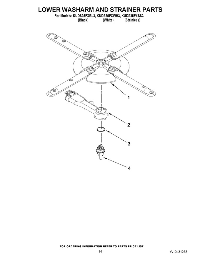 Diagram for KUDS35FXBL3