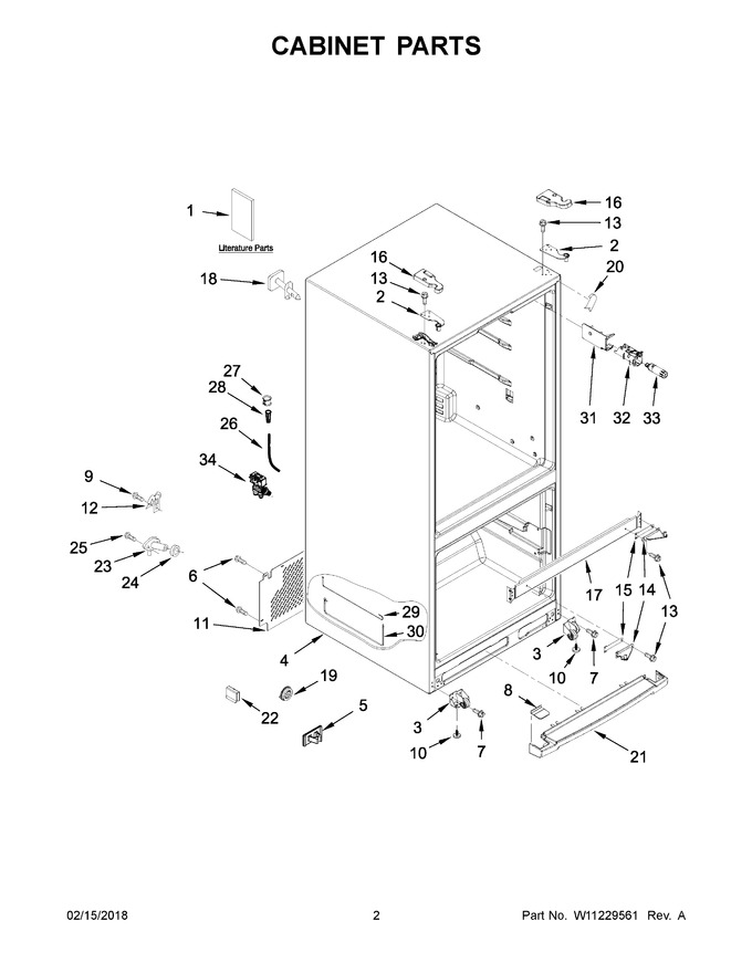 Diagram for WRF560SMHZ00