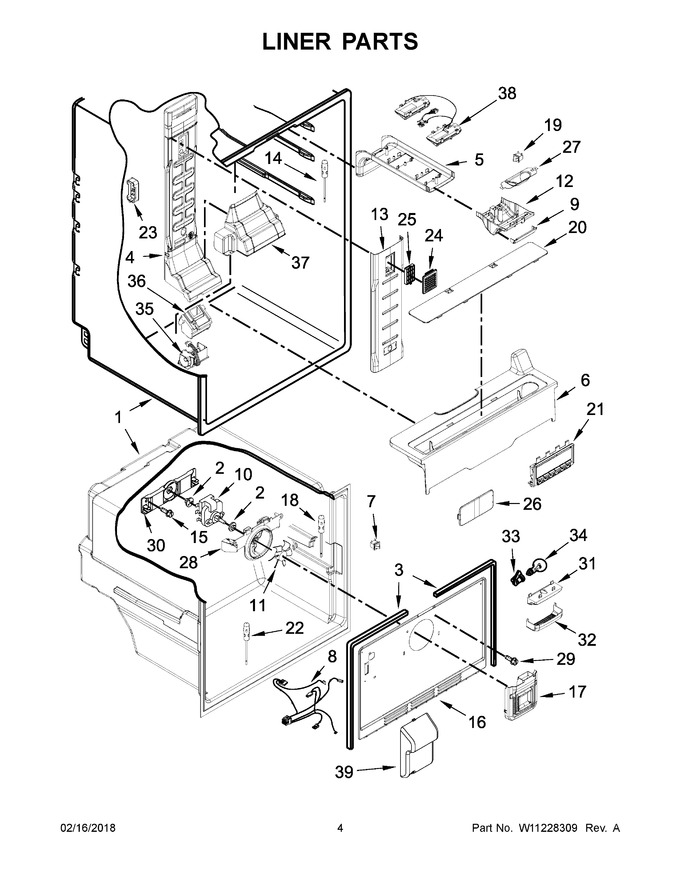 Diagram for WRFA60SFHZ00
