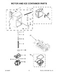 Diagram for 06 - Motor And Ice Container Parts