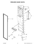 Diagram for 08 - Freezer Door Parts