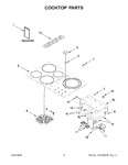 Diagram for 02 - Cooktop Parts