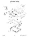 Diagram for 02 - Cooktop Parts