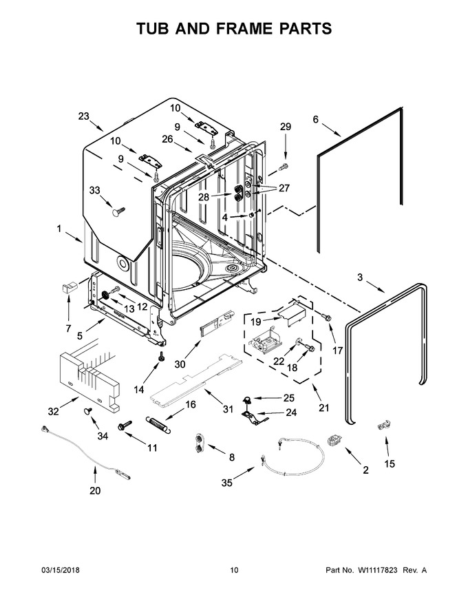 Diagram for WDT975SAHV0
