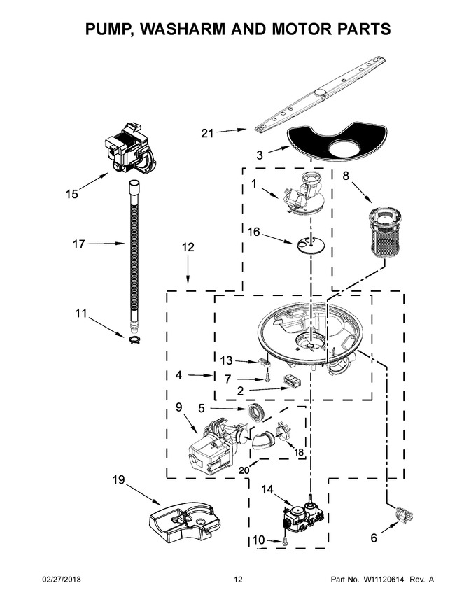 Diagram for WDTA75SAHN0