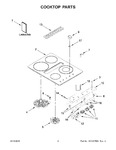 Diagram for 02 - Cooktop Parts