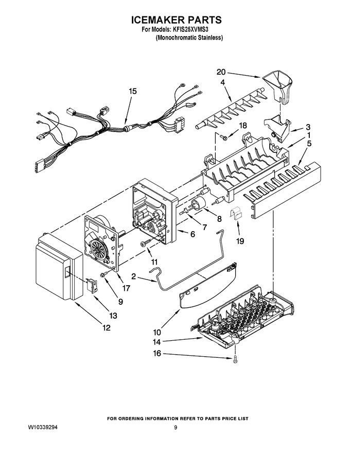 Diagram for KFIS25XVMS3