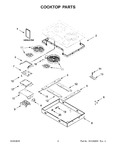 Diagram for 02 - Cooktop Parts