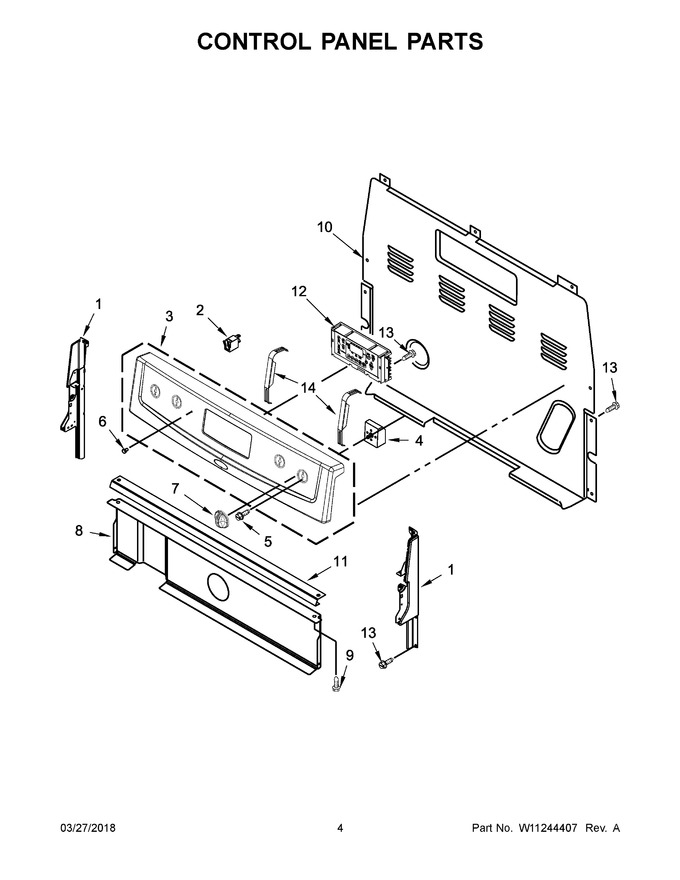 Diagram for YIES350XW4