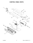 Diagram for 02 - Control Panel Parts