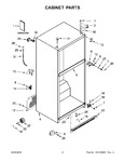 Diagram for 02 - Cabinet Parts