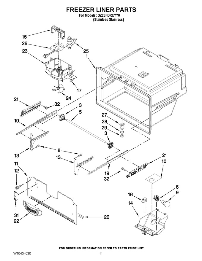 Diagram for GZ25FDRXYY0