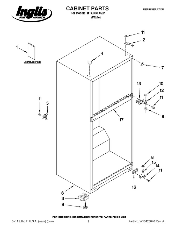 Diagram for I4TXCGFXQ01
