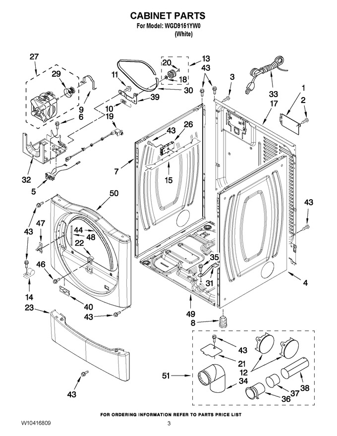 Diagram for WGD9151YW0