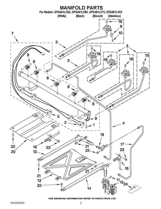 Diagram for GFG461LVS3