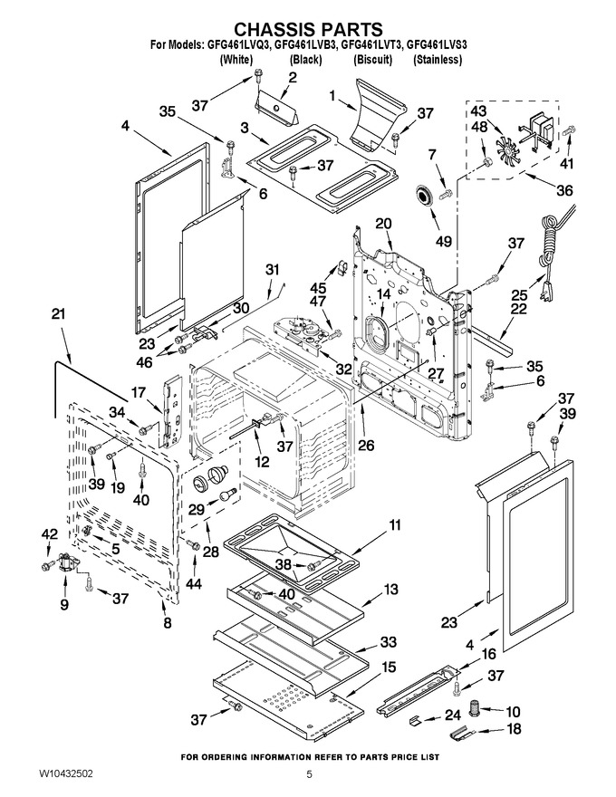 Diagram for GFG461LVQ3