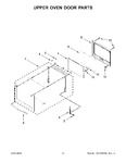Diagram for 05 - Upper Oven Door Parts