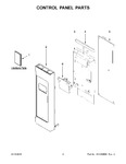 Diagram for 02 - Control Panel Parts