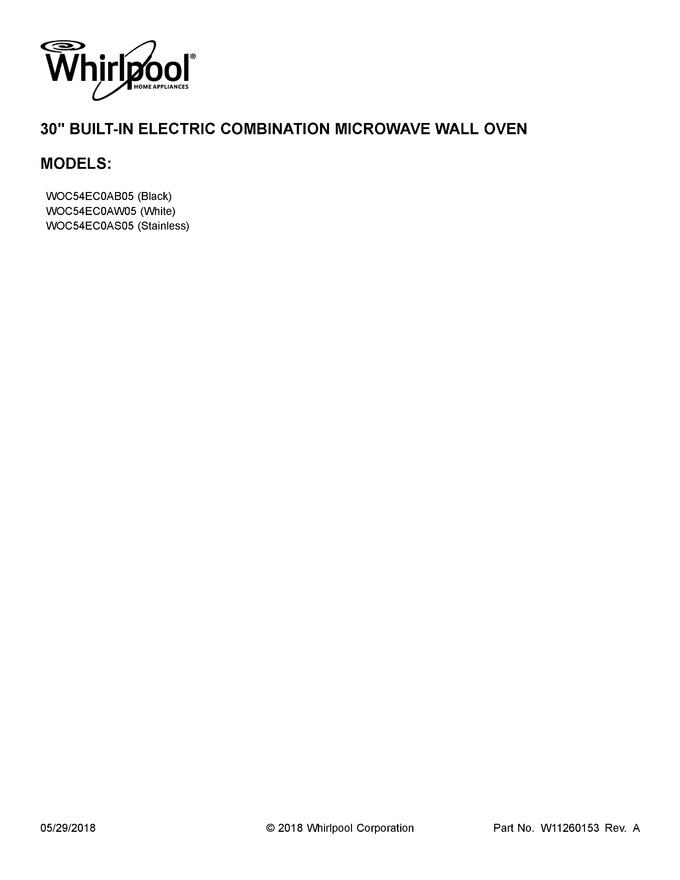 Diagram for WOC54EC0AS05