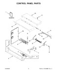 Diagram for 02 - Control Panel Parts