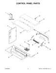 Diagram for 02 - Control Panel Parts