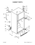 Diagram for 02 - Cabinet Parts