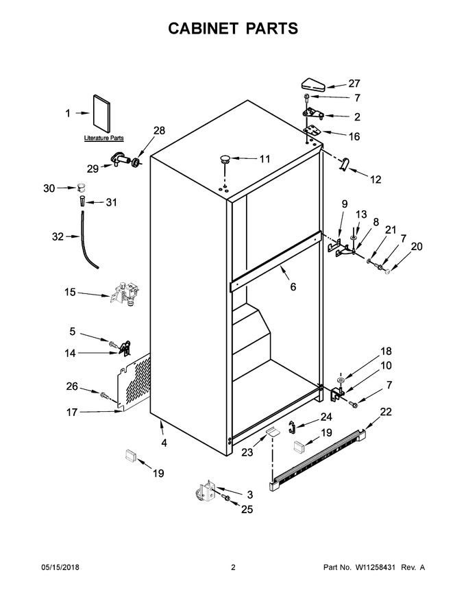 Diagram for WRT311FZDZ01