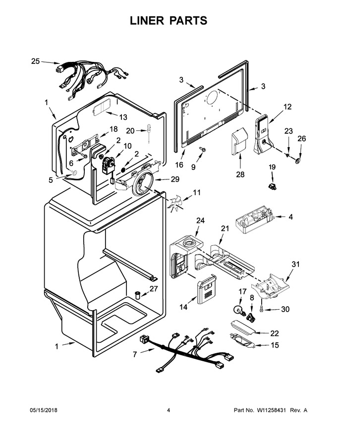 Diagram for WRT311FZDZ01