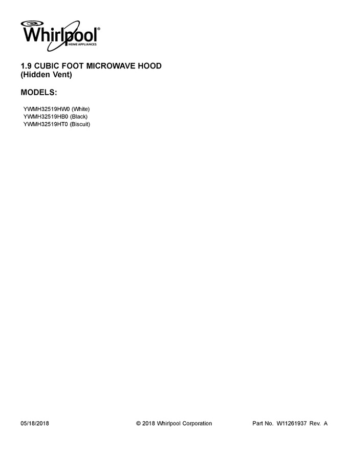Diagram for YWMH32519HB0