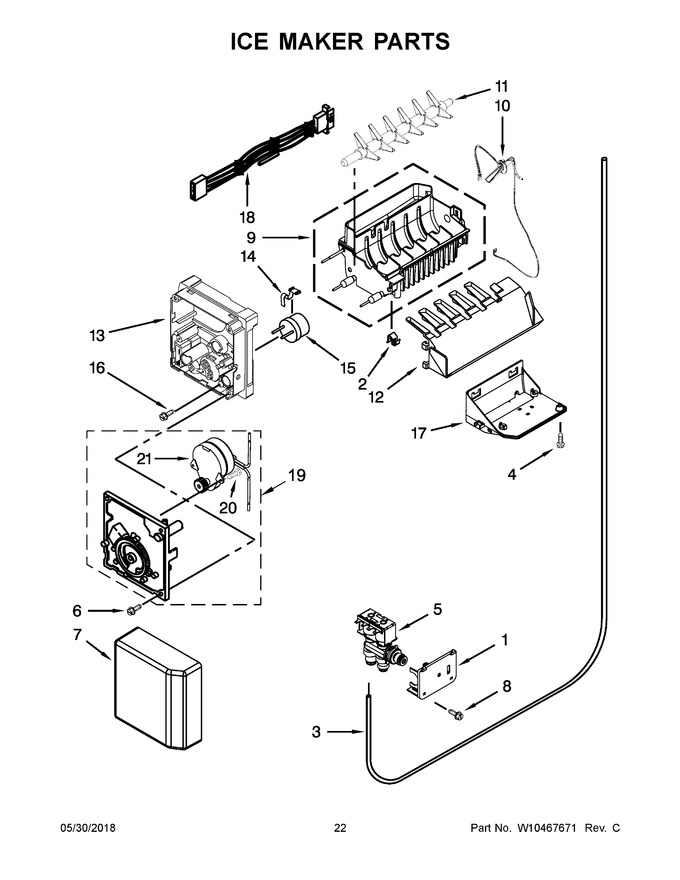 Diagram for KSC24C8EYY02